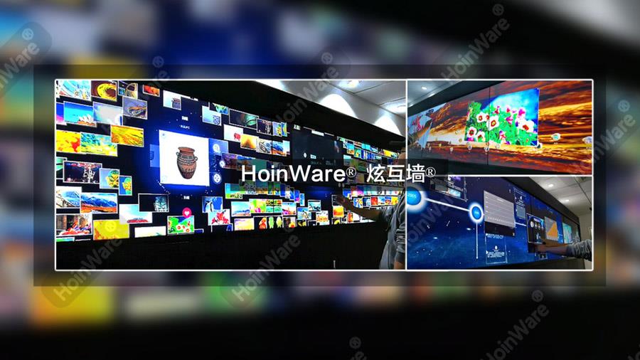 HoinWare炫互墻軟件，互動圖片墻軟件，發(fā)展歷程互動展示墻軟件，產(chǎn)品互動展示墻軟件